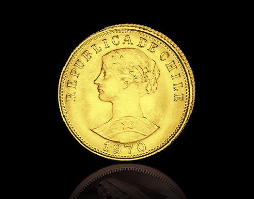 50 Pesos - Chile Liberty