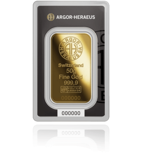 50 g Mint Gold Bar