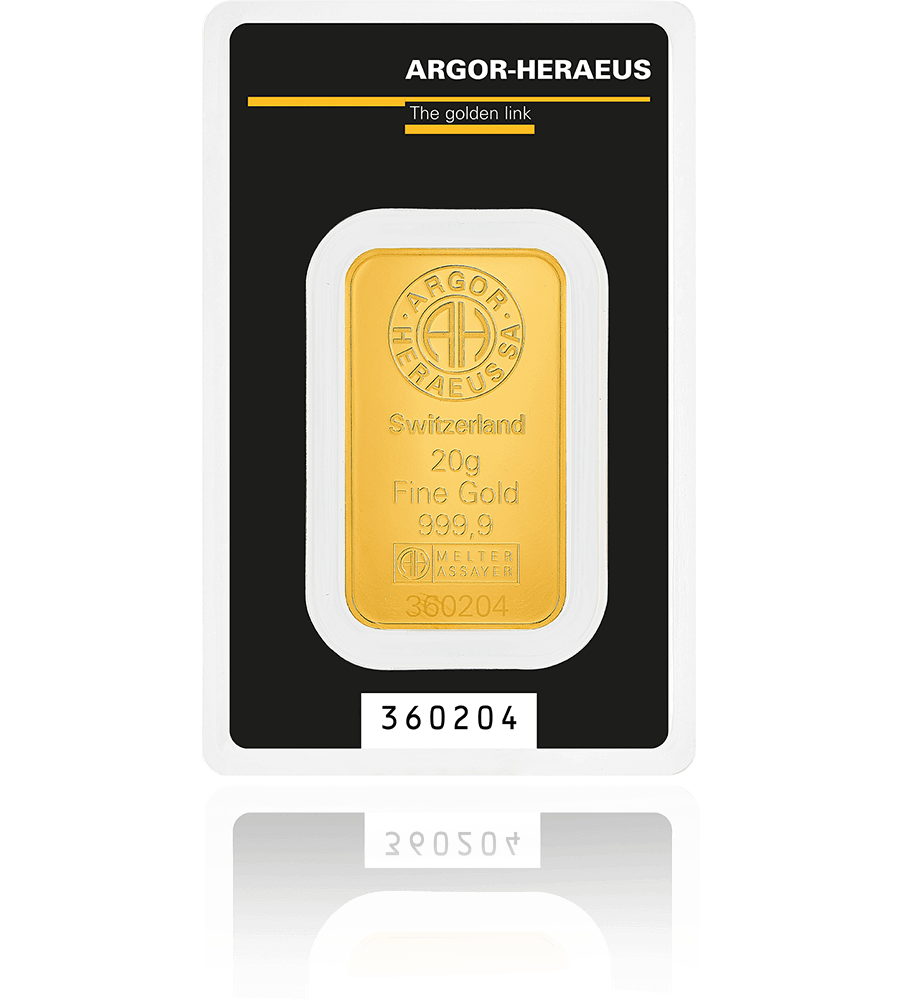 Lingotti - Lingotti Argento - Lingotti Argento - Argor Heraeus - Lingotto  da 1000 gr. in argento 999/000