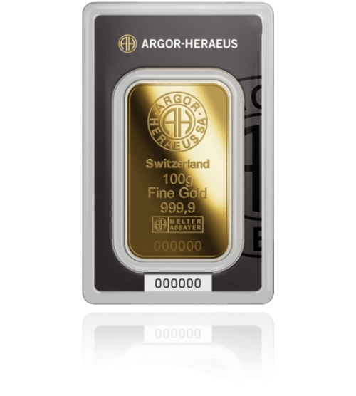 100 g Lingotto d’oro
